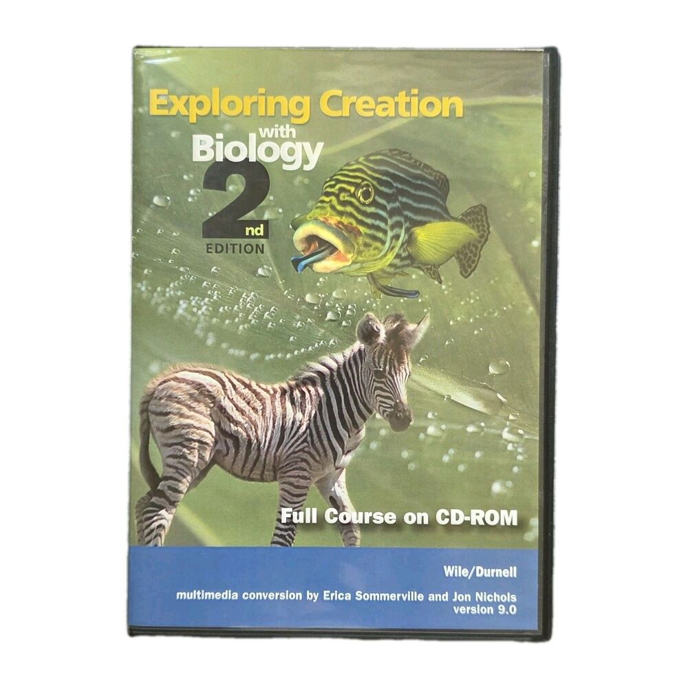 Apologia Exploring Creation With Biology 2nd Edition Full Course On CD Ver. 9.0